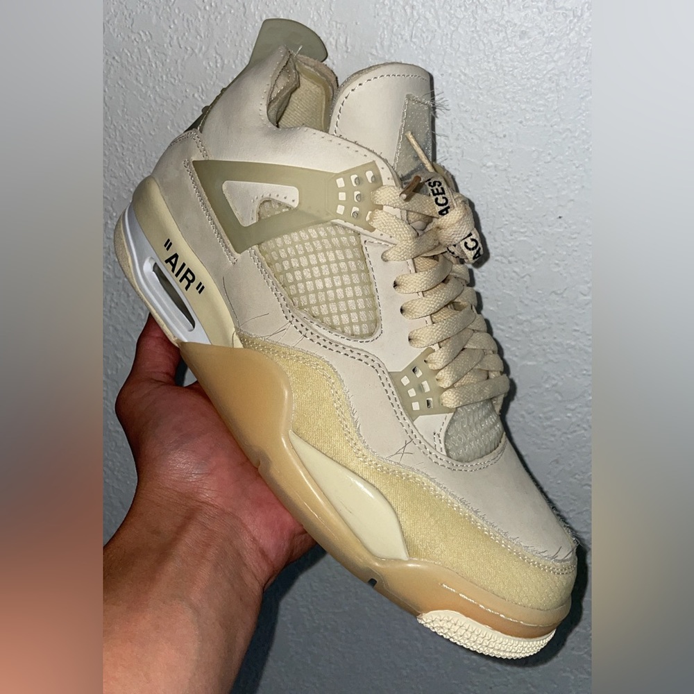 Jordan 4 Off-White Sails